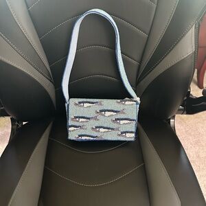 Viral Beaded Sardine handbag